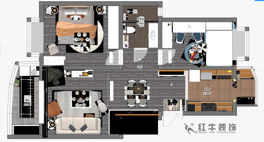 劉萍萍_風(fēng)光里34-122-402-90㎡-簡(jiǎn)歐風(fēng)格_3室2廳1衛(wèi)(老房裝修)_定制家¥124700_全包12