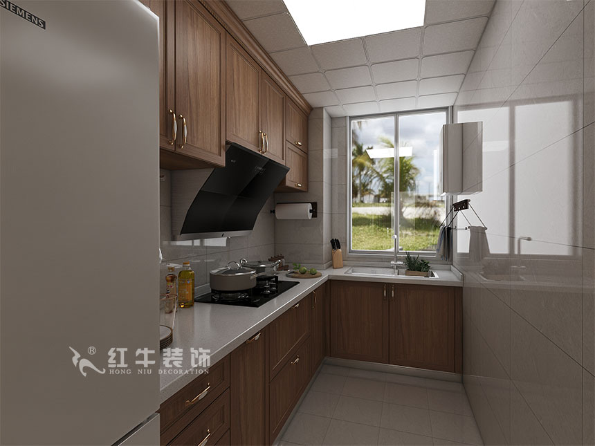 魏利利_津橋華府82㎡現(xiàn)代簡(jiǎn)約｜顛覆傳統(tǒng)客廳，即是休閑書吧又是影院08廚房間