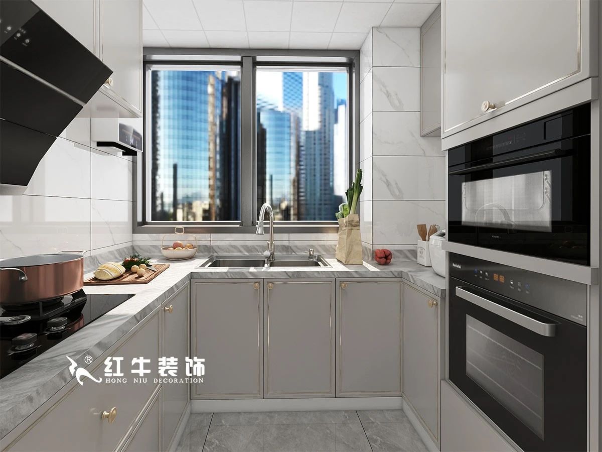 劉萍萍_仙龍灣山莊90㎡輕奢風(fēng)格｜加入一點金屬線條，這個家高級又溫柔！07