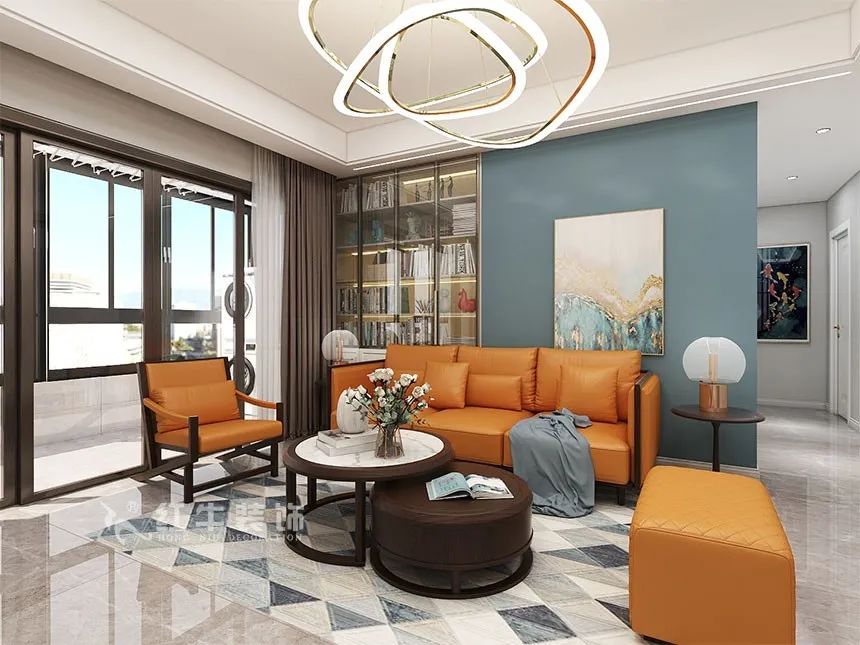 140㎡四房改三房，改善型住宅就要這樣設(shè)計(jì)?。ú坛申籣泊云間140㎡現(xiàn)代輕奢風(fēng)格_4室2廳2衛(wèi)_新房裝修_半包￥106935）01