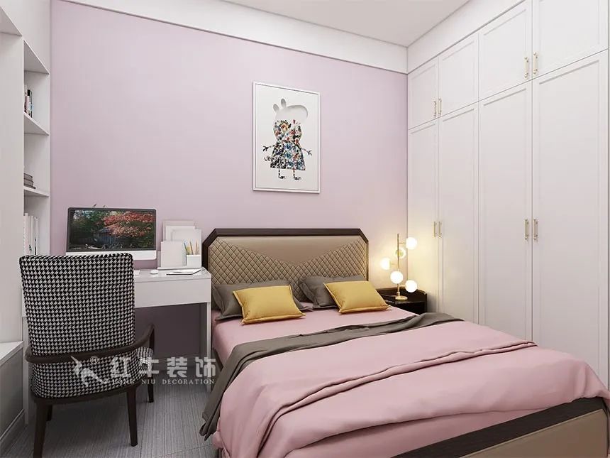 140㎡四房改三房，改善型住宅就要這樣設(shè)計(jì)?。ú坛申籣泊云間140㎡現(xiàn)代輕奢風(fēng)格_4室2廳2衛(wèi)_新房裝修_半包￥106935）12