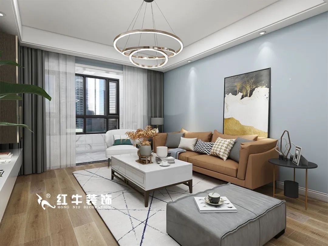 張桐瑋_保利國(guó)際社區(qū)115㎡現(xiàn)代簡(jiǎn)約｜簡(jiǎn)潔優(yōu)雅的家，自由閑適的生活?。ǔ善芳?5