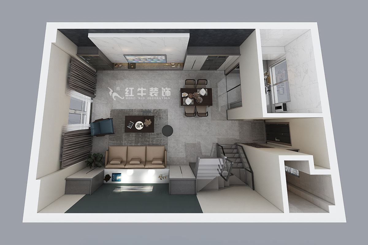 郭志成｜銀城千花溪3-505-130㎡-現代簡約風格｜3室2廳2衛(wèi)｜新房裝修｜定制家￥195986｜全包19