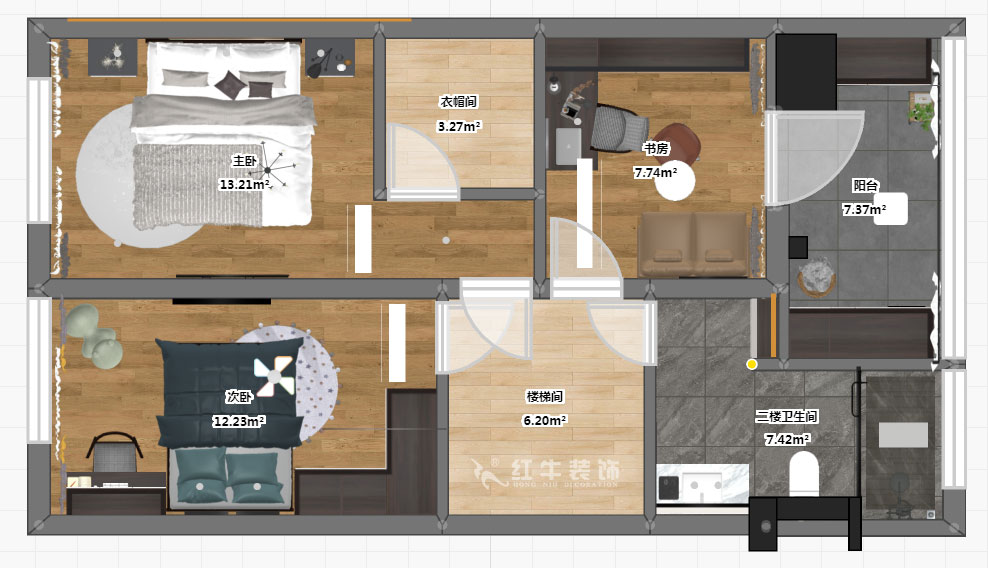 郭志成｜銀城千花溪3-505-130㎡-現代簡約風格｜3室2廳2衛(wèi)｜新房裝修｜定制家￥195986｜全包19