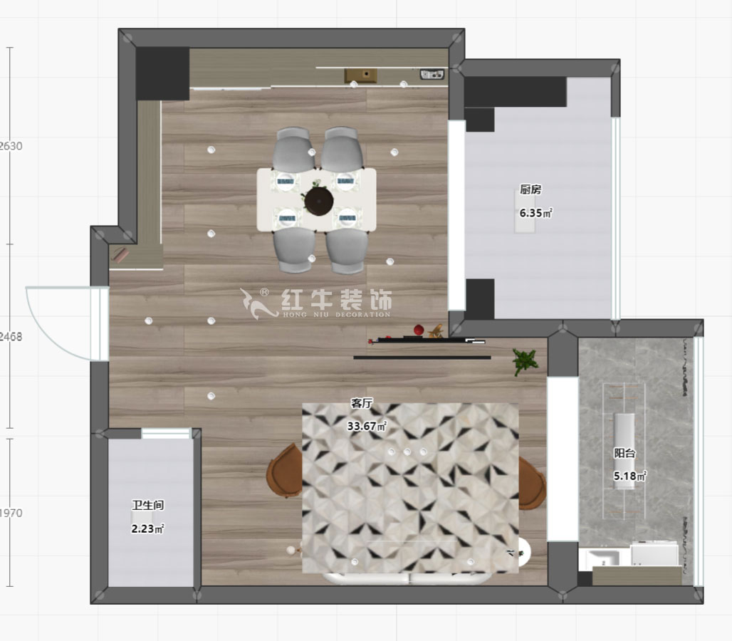 陸利民|圣淘沙6-711-120㎡-現(xiàn)代風(fēng)格|復(fù)式|2室2廳2衛(wèi)|新房裝修|定制家¥162600|全包16