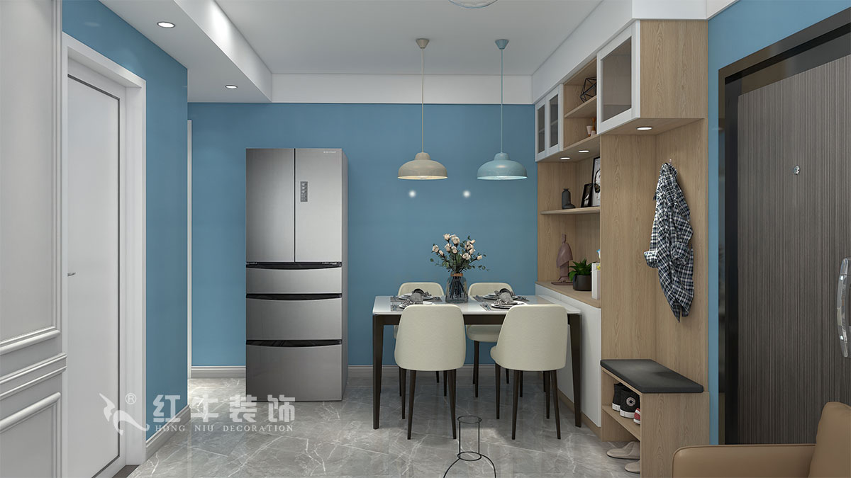 朱明琪|御道嘉庭8-110-82㎡-現(xiàn)代簡約風(fēng)格|2室2廳1衛(wèi)|新房裝修|定制家¥123516|全包12萬|02餐廳