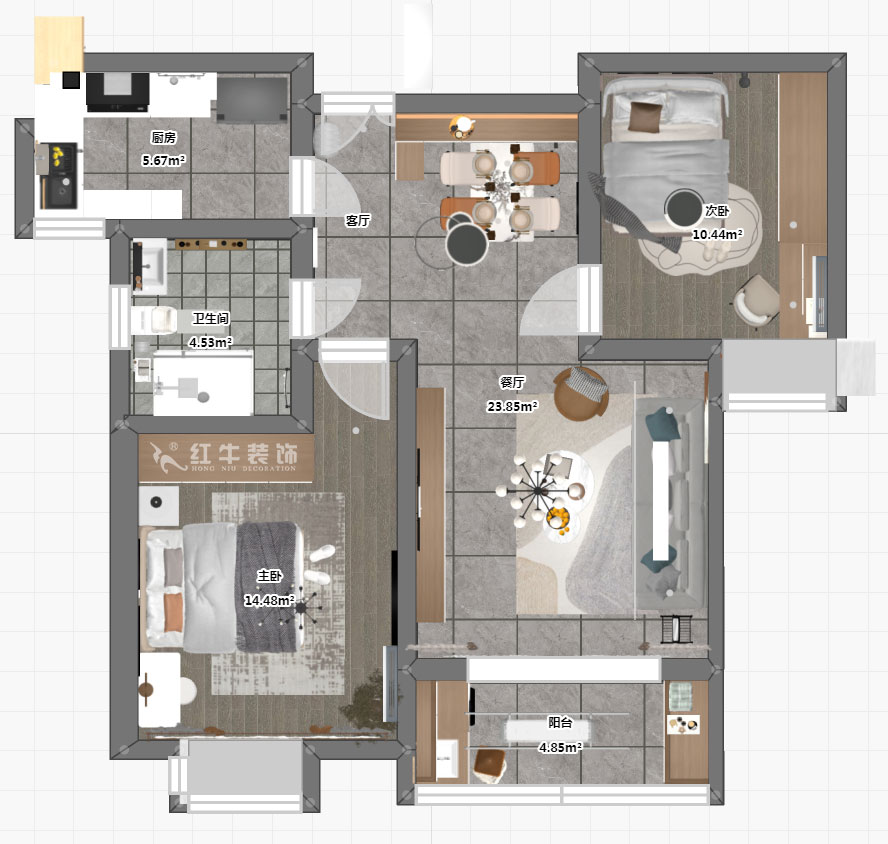 劉萍萍|錦華新城13-1-2002-82㎡-簡(jiǎn)約風(fēng)格|2室2廳1衛(wèi)|老房裝修|定制家|全包11