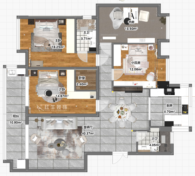 賈庭｜愛濤翠湖花園1-404-142㎡-現(xiàn)代風(fēng)格｜4室2廳1廚2衛(wèi)｜老房裝修｜定制家￥188000｜全包18