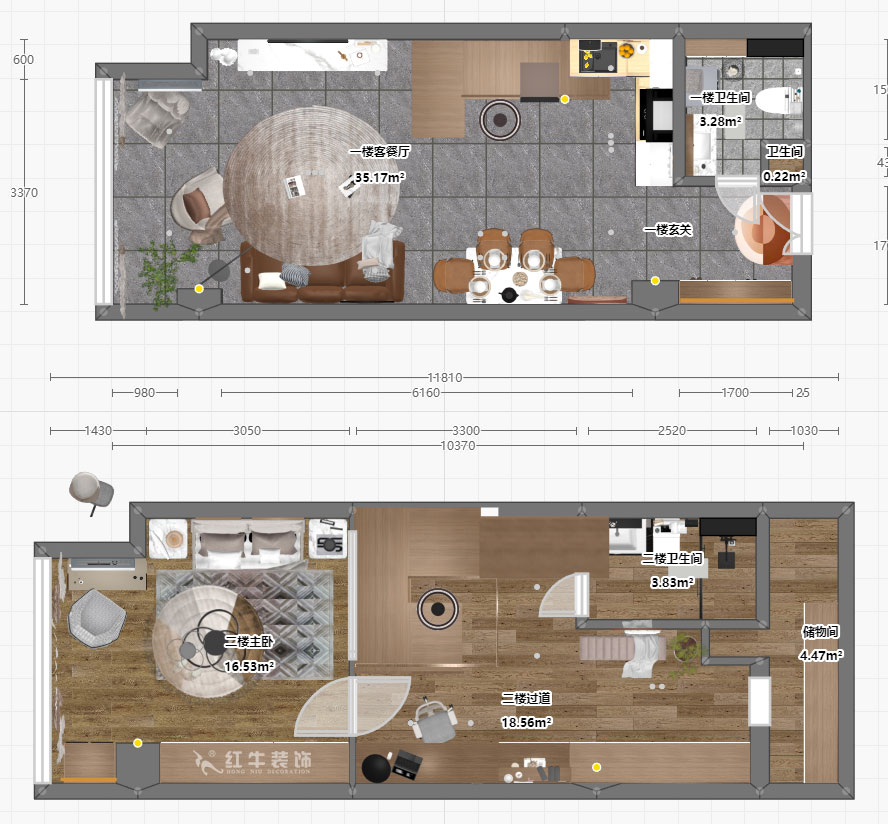 劉小勇｜瑞鑫蘭庭綜合樓1927-90㎡-現(xiàn)代簡約風格｜2室1廳2衛(wèi)｜老房裝修｜定制家｜全包11