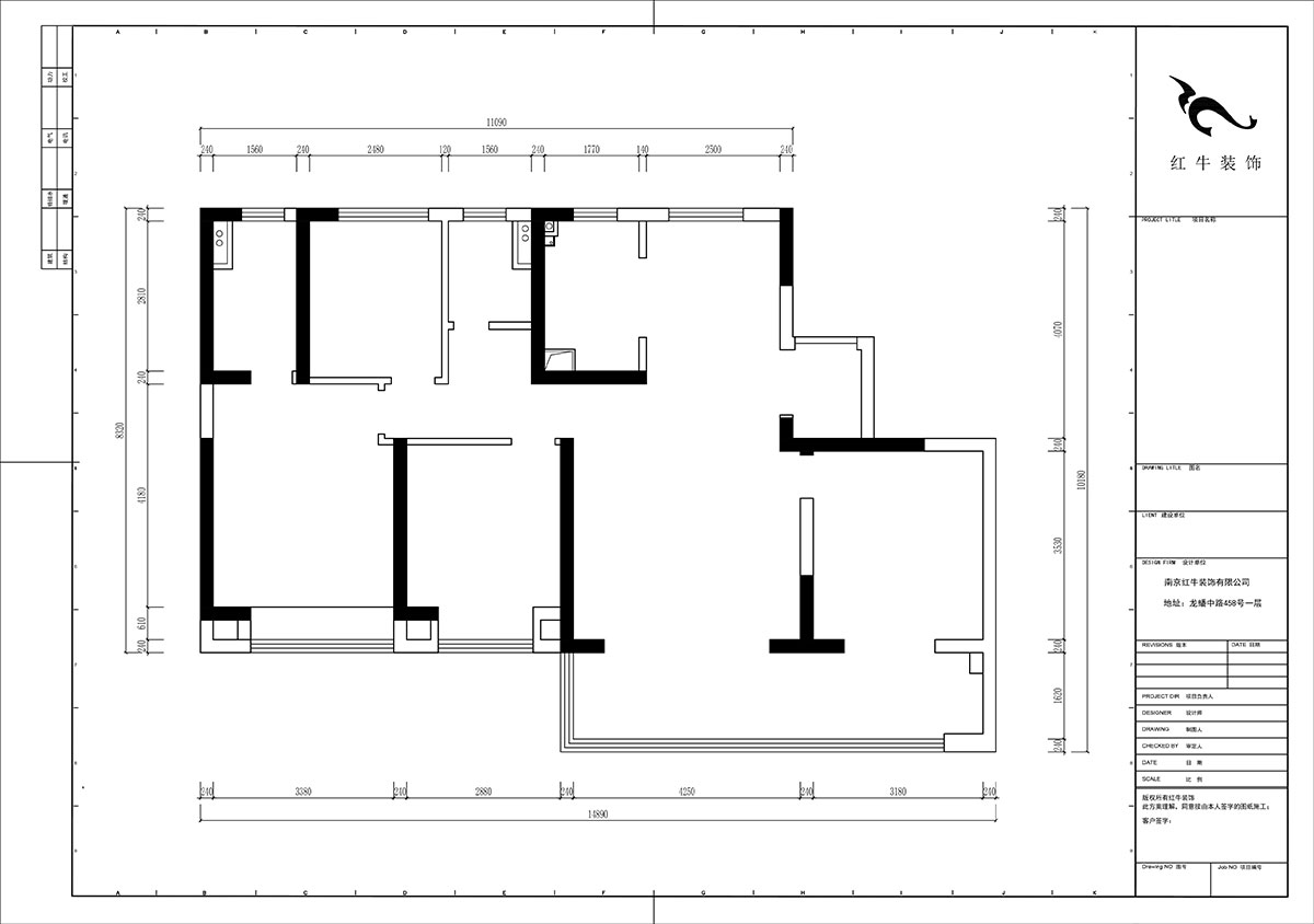 陸利民|金基中北映樾府5-702-140㎡-中式風(fēng)格|4室2廳2衛(wèi)|精裝修改造|改造家|全包13
