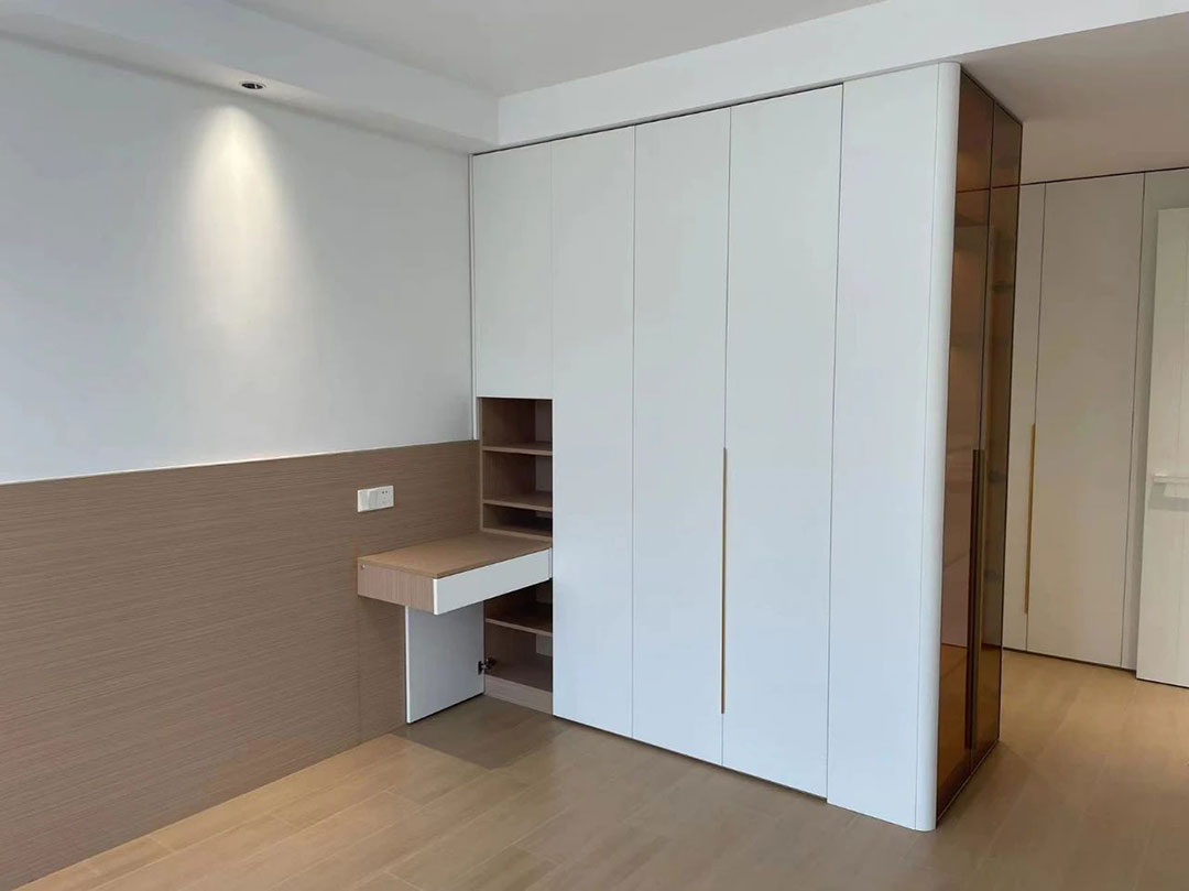 客戶見證｜又一工地完工，業(yè)主送來致謝錦旗，【內(nèi)附完工實(shí)景和效果圖】07主臥1080x809