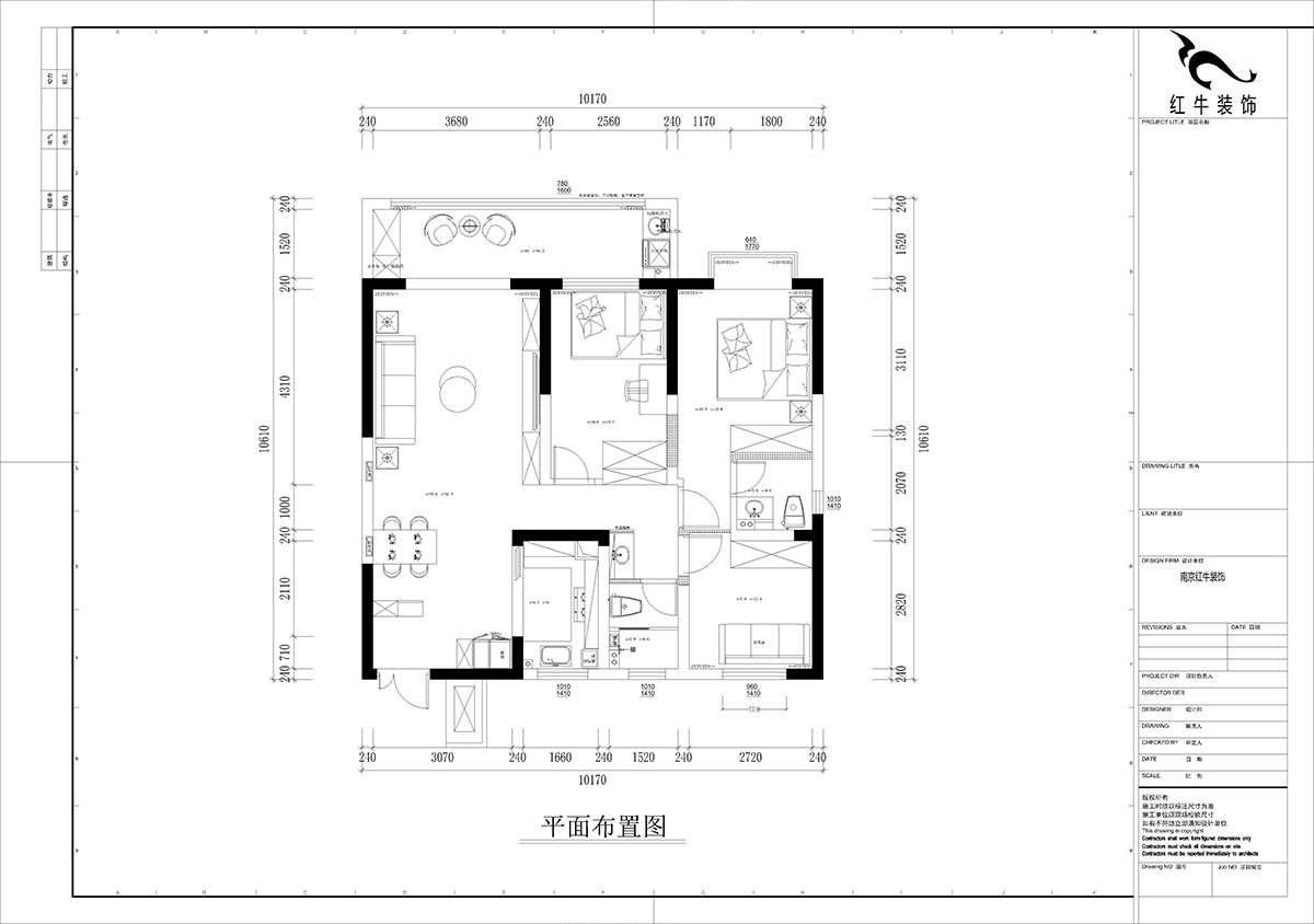 孟憲濤|金浦御龍灣-I區(qū)3-1-204-120㎡-簡(jiǎn)約風(fēng)格|3室2廳2衛(wèi)|新房裝修|定制家|全包16萬(wàn)|00_02平面布置圖