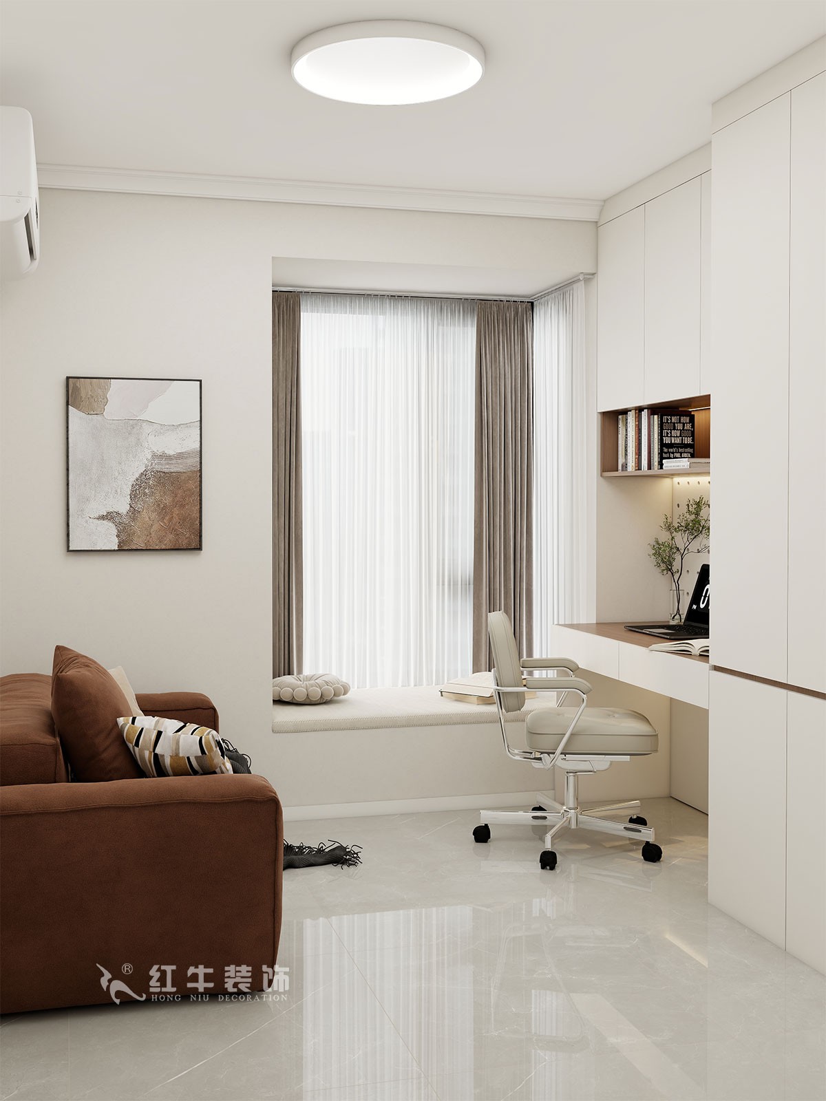 南京115㎡現(xiàn)代簡約風(fēng)裝修，每一處都將“實(shí)用”和“顏值”完美兼容！